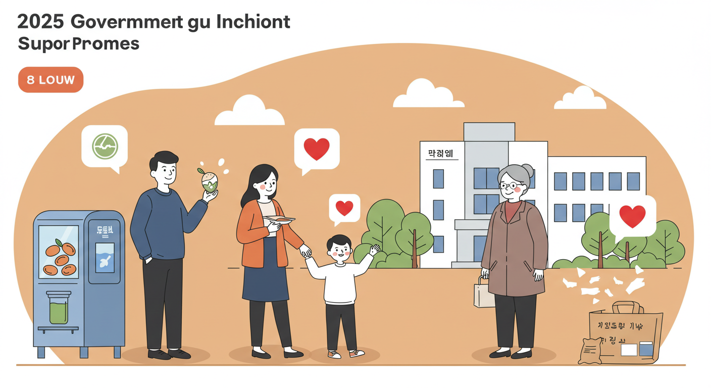 2025년 6월 인천광역시 미추홀구 지원금 현황 &middot; 신청방법