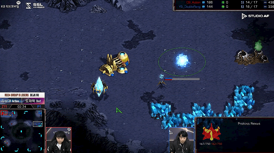 SSL 스타리그 D조 패자전 초반빌드3