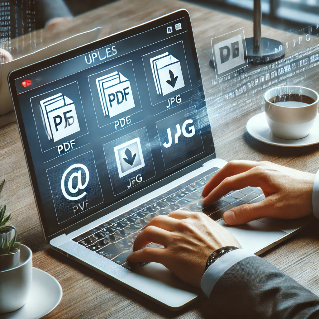 PDF, JPG 업로드 이미지
