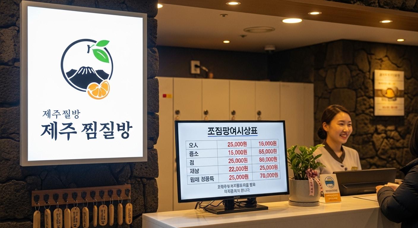 제주도 찜질방 가격