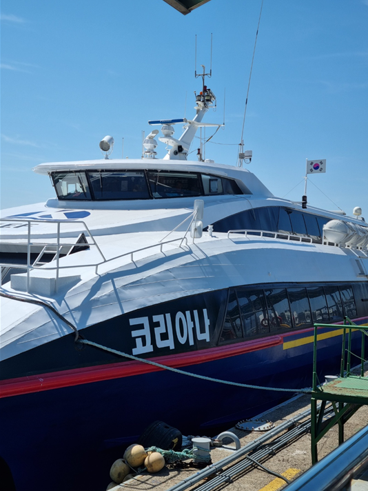 인천항-출발-선박