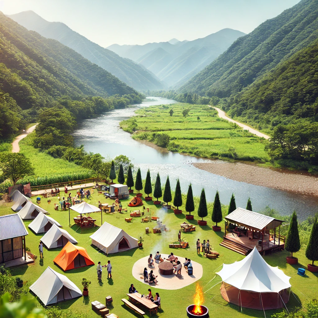 가족들과 캠핑 가는 날