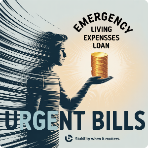 정부지원 소액 생계비 긴급 대출 이미지