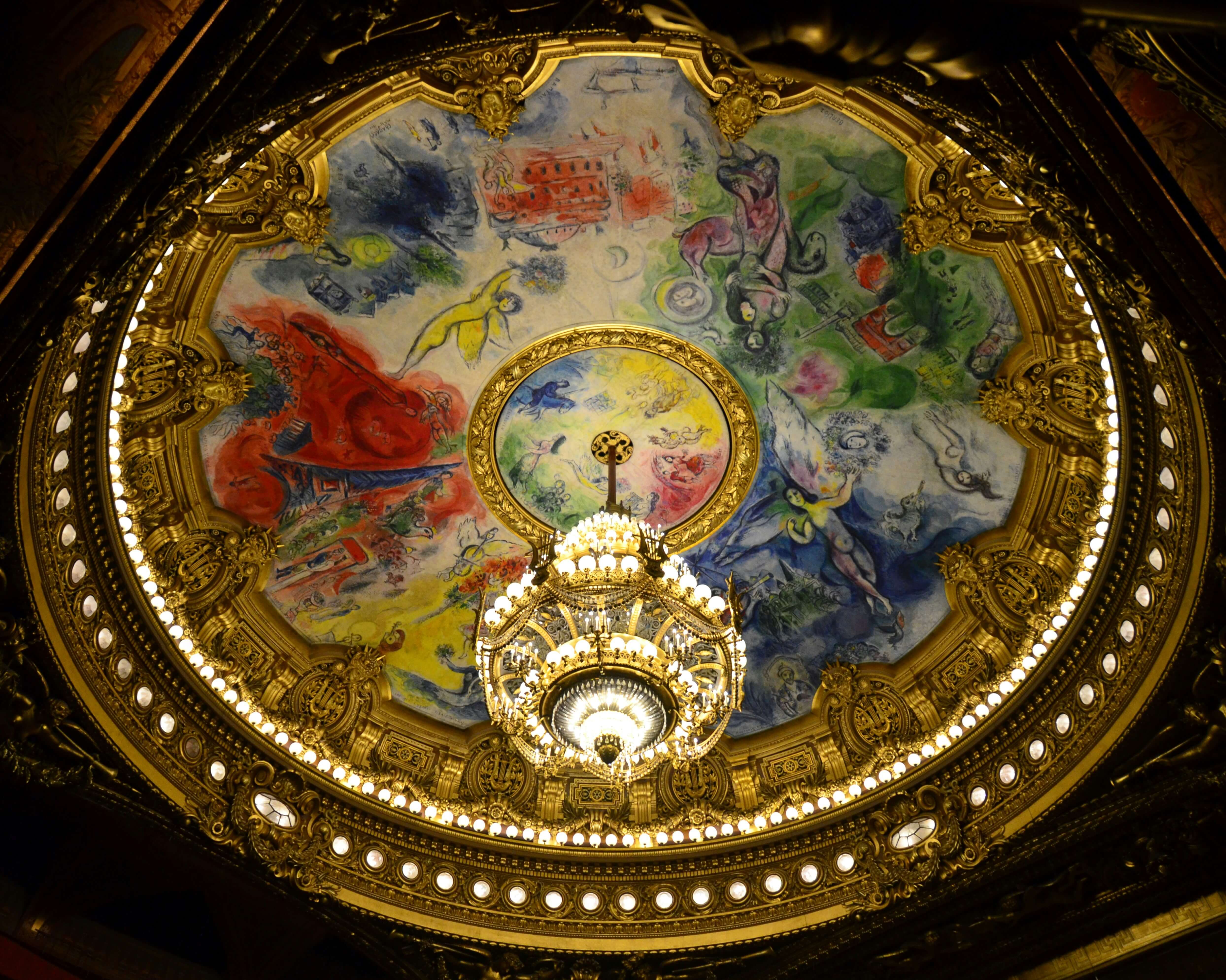 화가 마르크 샤갈의 꿈 같은 작품