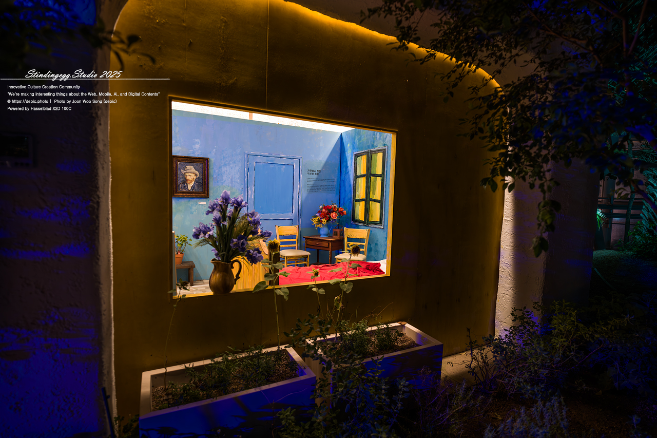 #세종 #세종수목원 #야간개장 #고흐