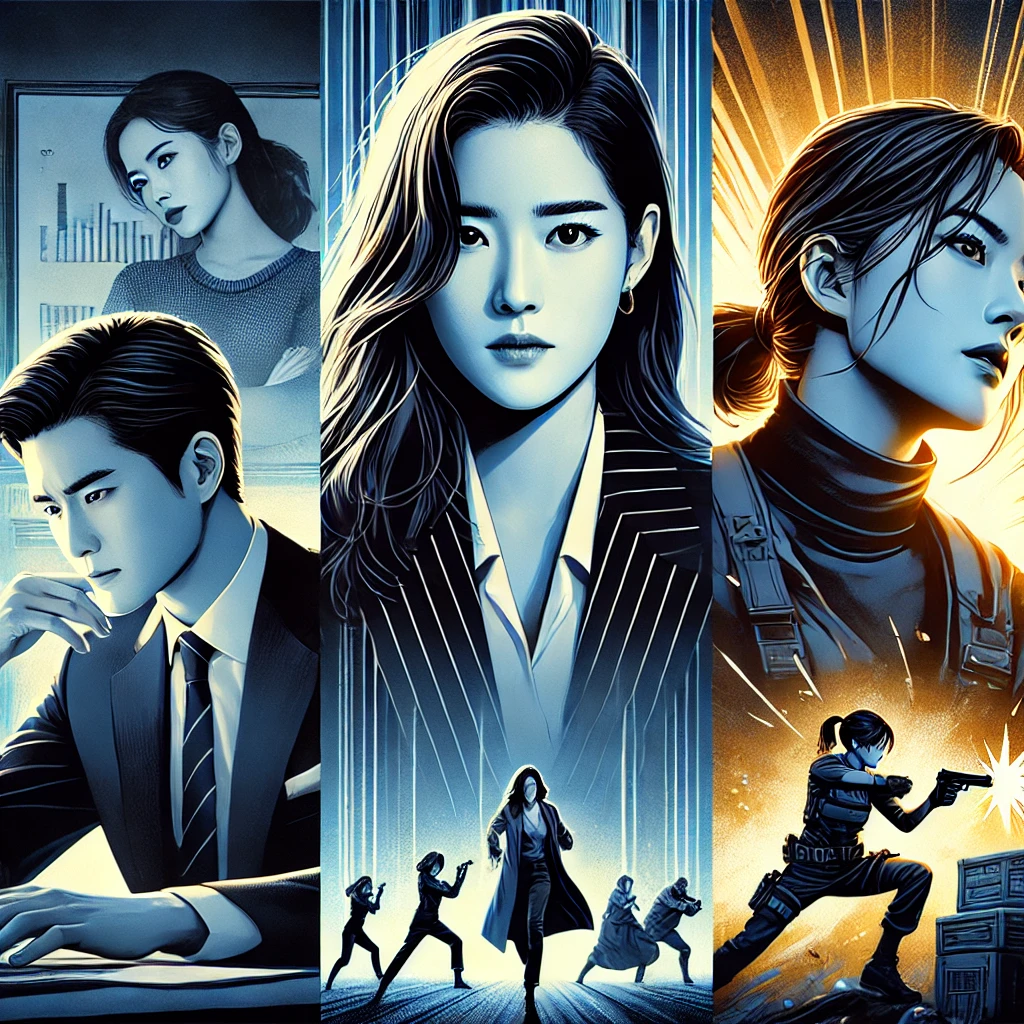 한국 여성 캐릭터들