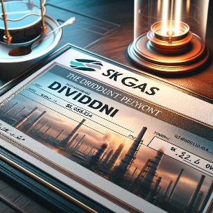 SK가스 배당 배당금 배당일 8천원 1