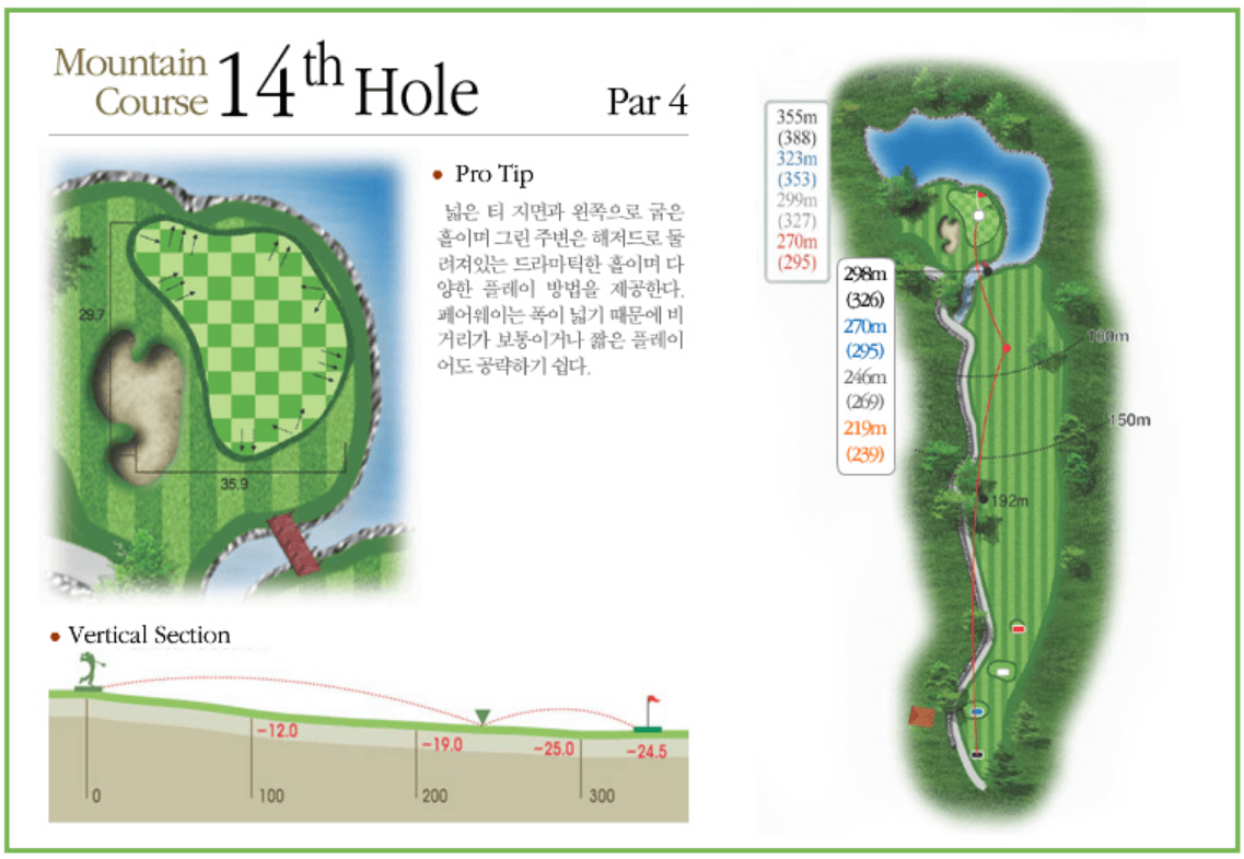 한라산 컨트리클럽 마운틴코스 5