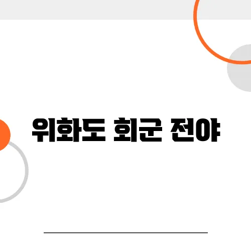 위화도 회군 전야, 이성계는 어떤 고민을 했나?