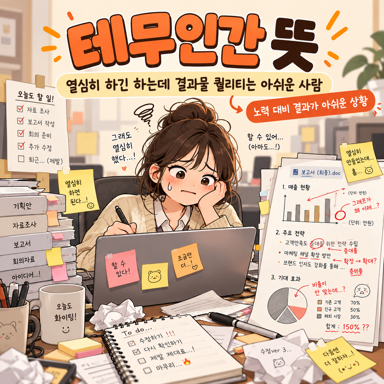 테무인간 뜻 유래