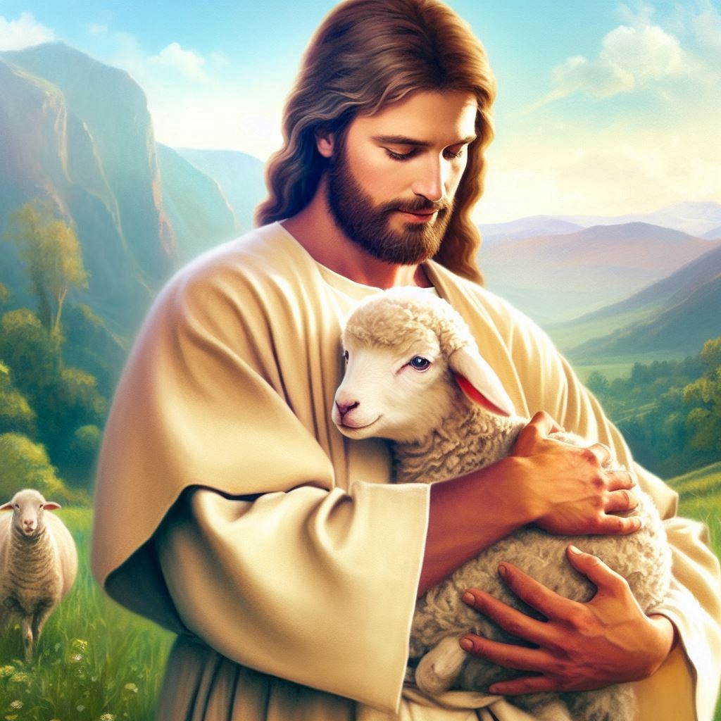 양을-돌보시는-예수님