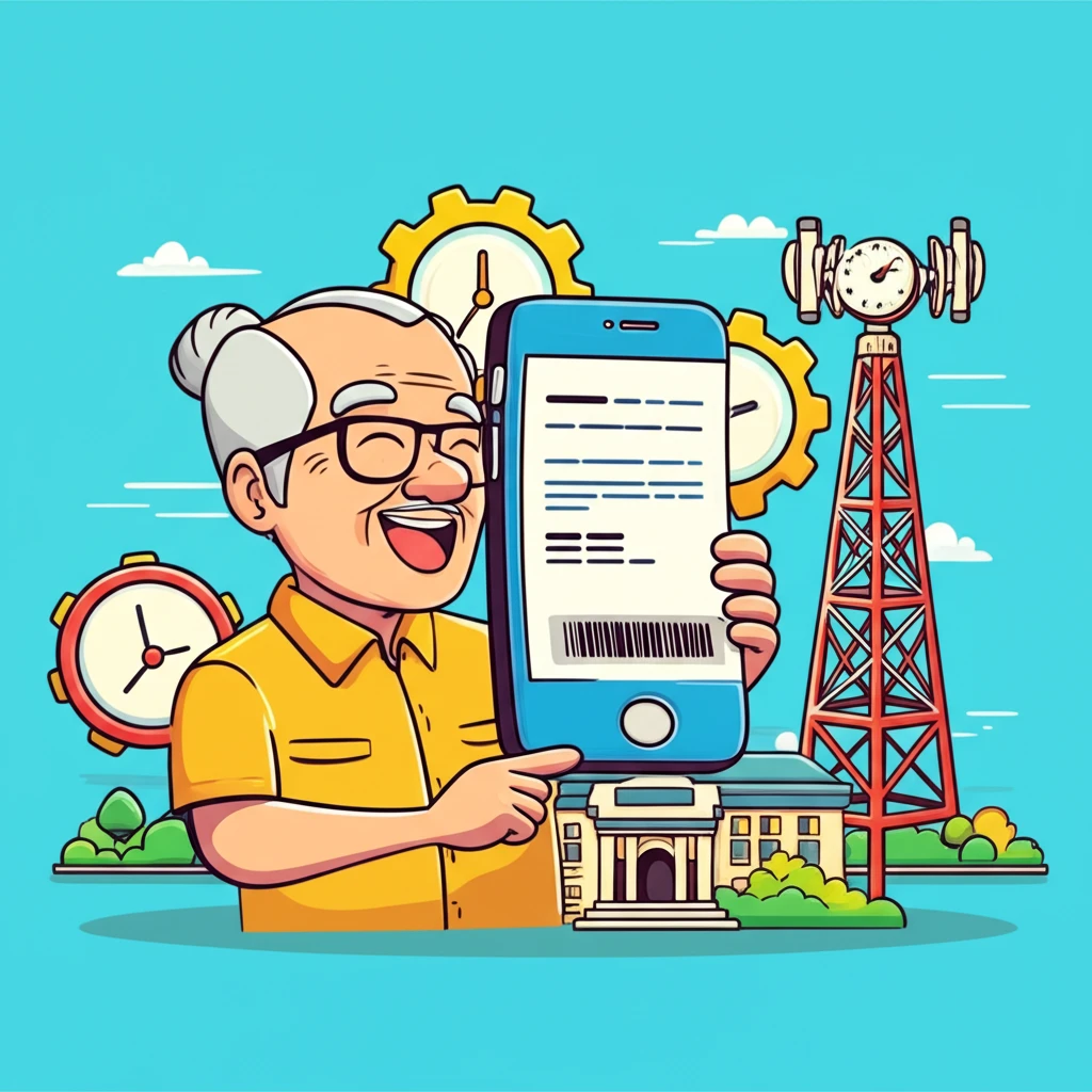 어르신을 위한 통신비 복지 할인 적용..