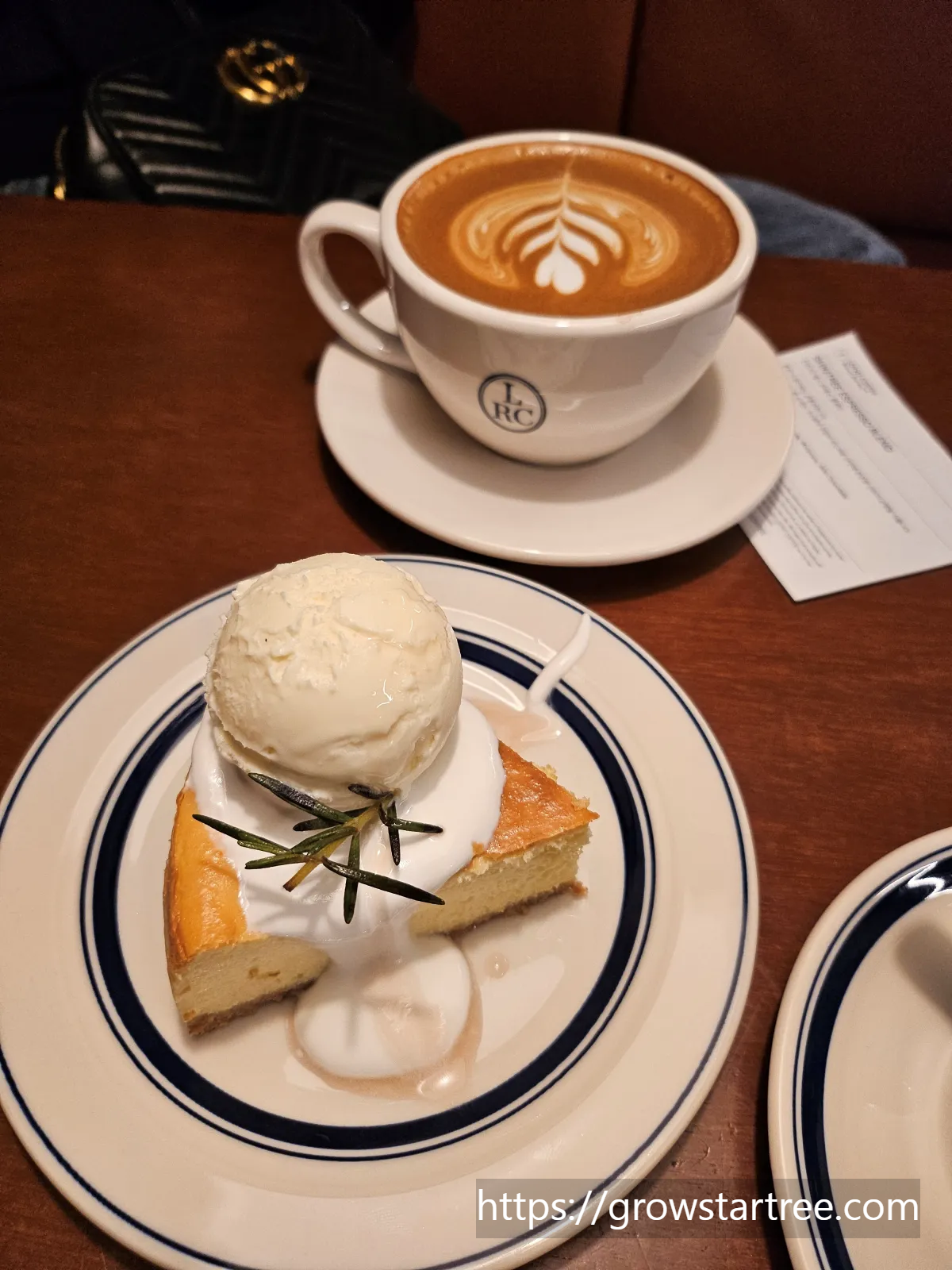 론트커피 바닐라 치즈케이크