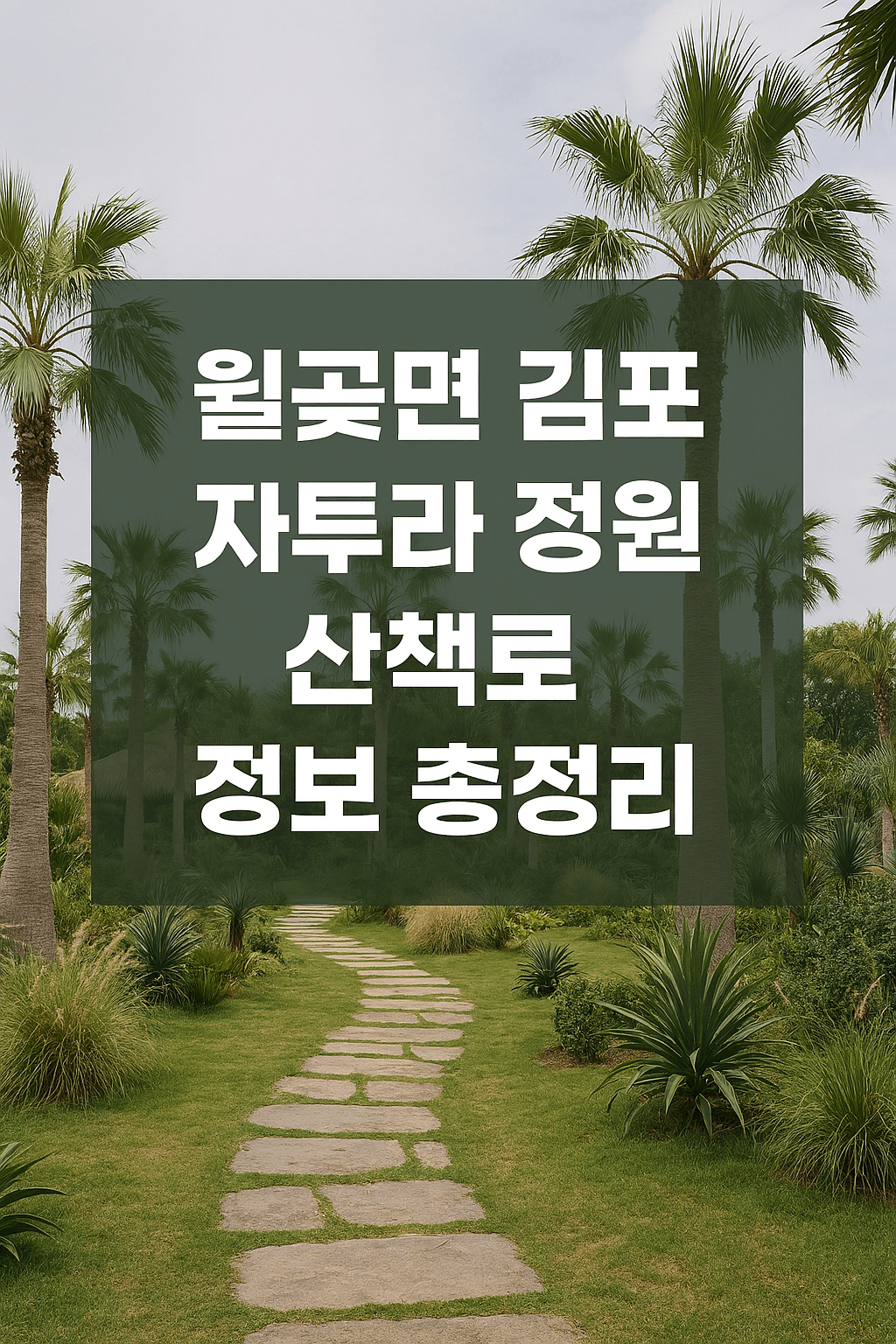 월곶면 김포 자투라 정원 산책로 정보 총정리
