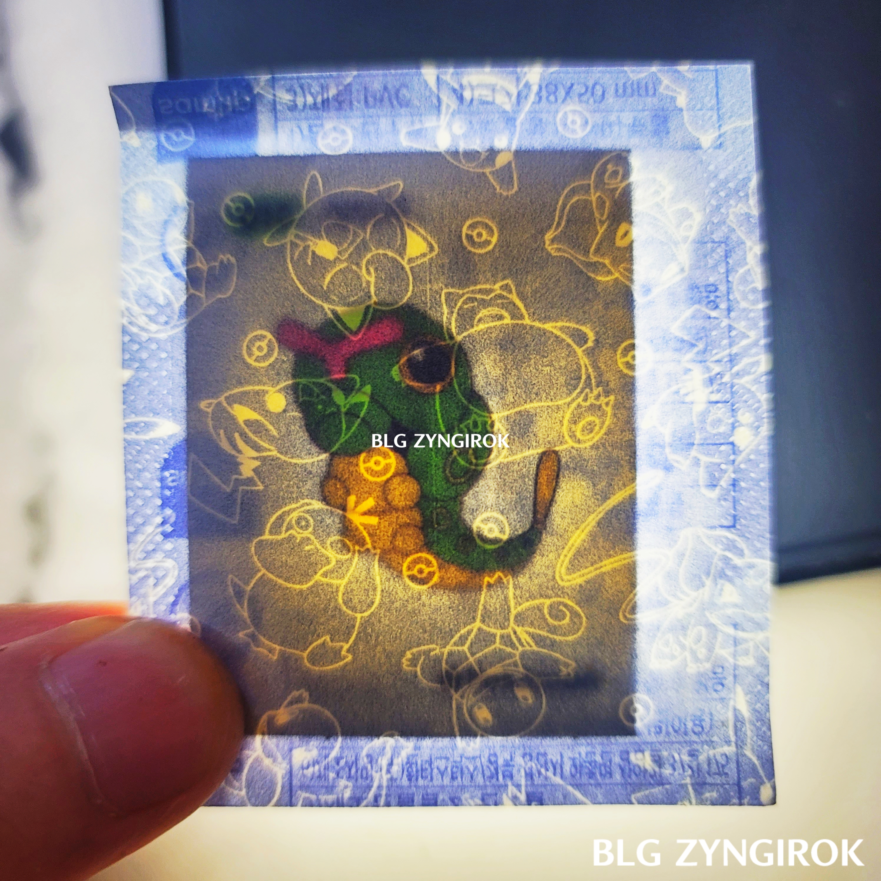 띠부띠부씰-캐터피를-들고있다.