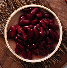 한국의 떡 종류 즘떡-삶은 강낭콩