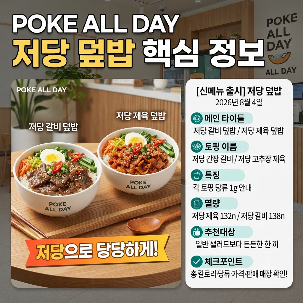 나만의 포케 만들러 가기