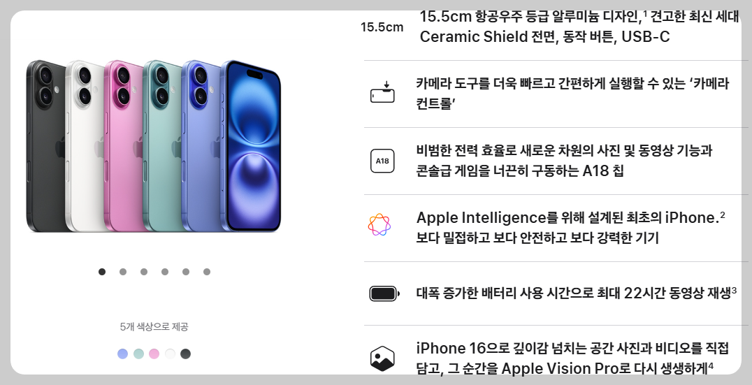 iPhone 16