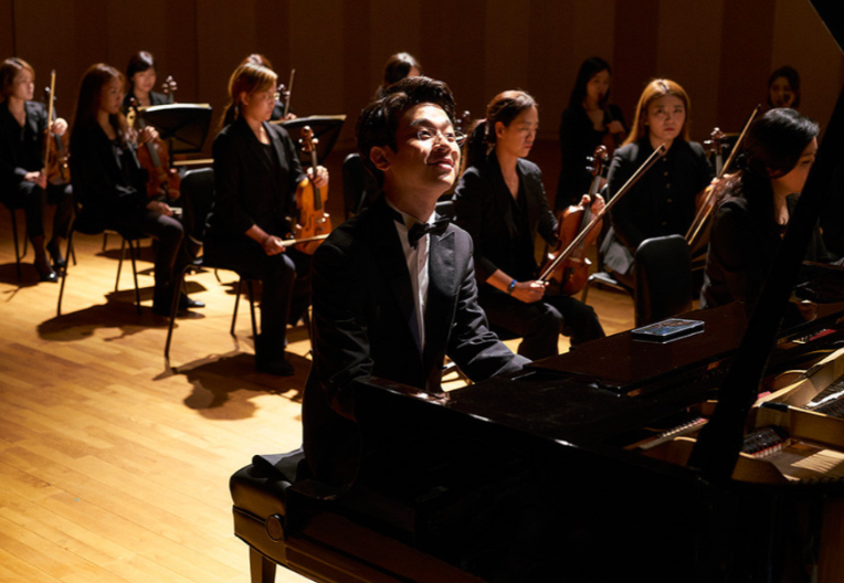 콩쿨에 참가한 조하