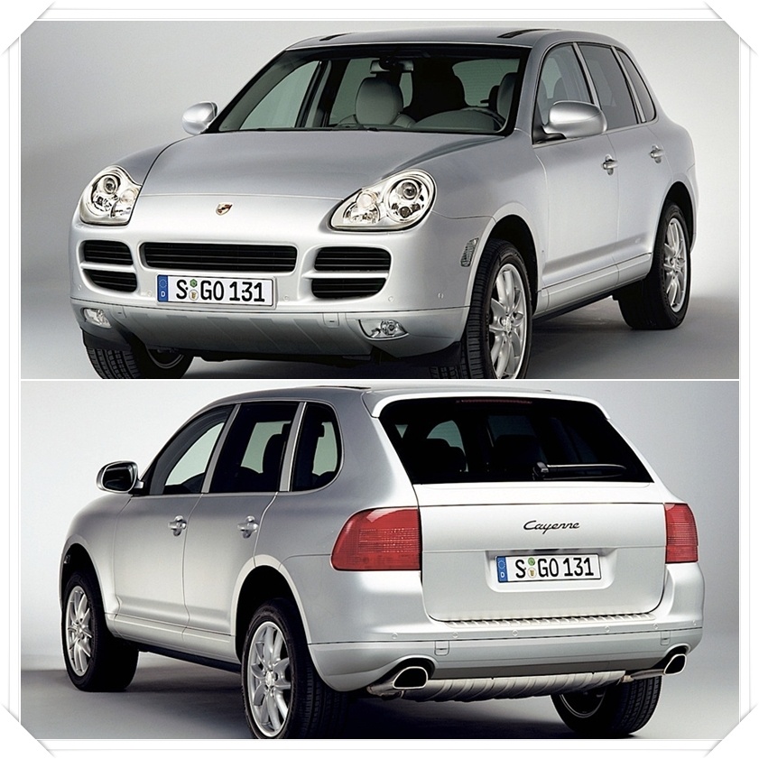 2002년 출시된 초대 포르쉐 카이엔 럭셔리 스포츠 SUV