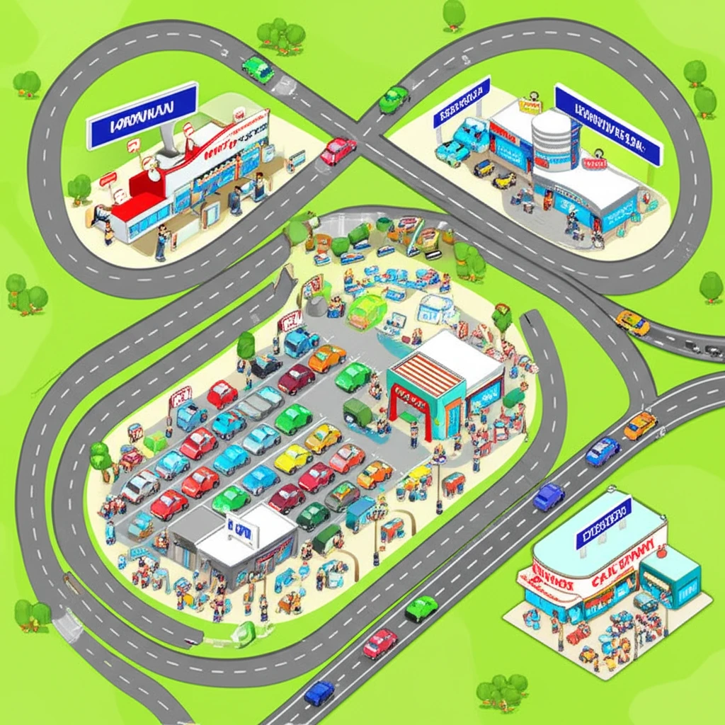 의령군 블루핸즈 서비스 네트워크 위치..