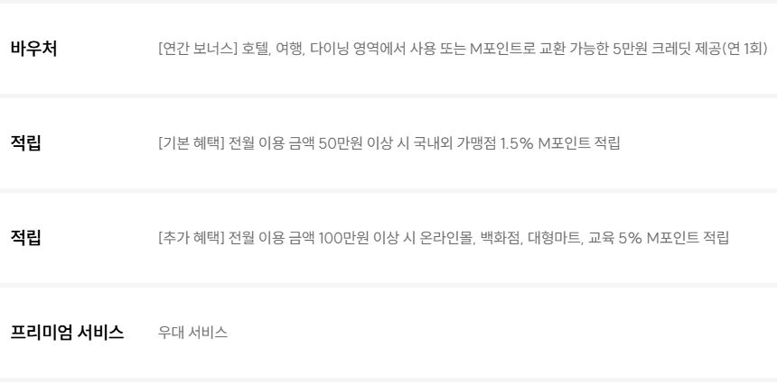 현대카드 Boutique - Velvet