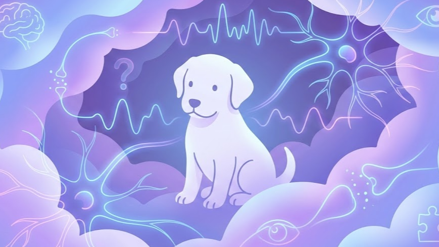 흰 강아지 안고 있는 꿈 해몽 - 당신에게 찾아올 행운의 신호