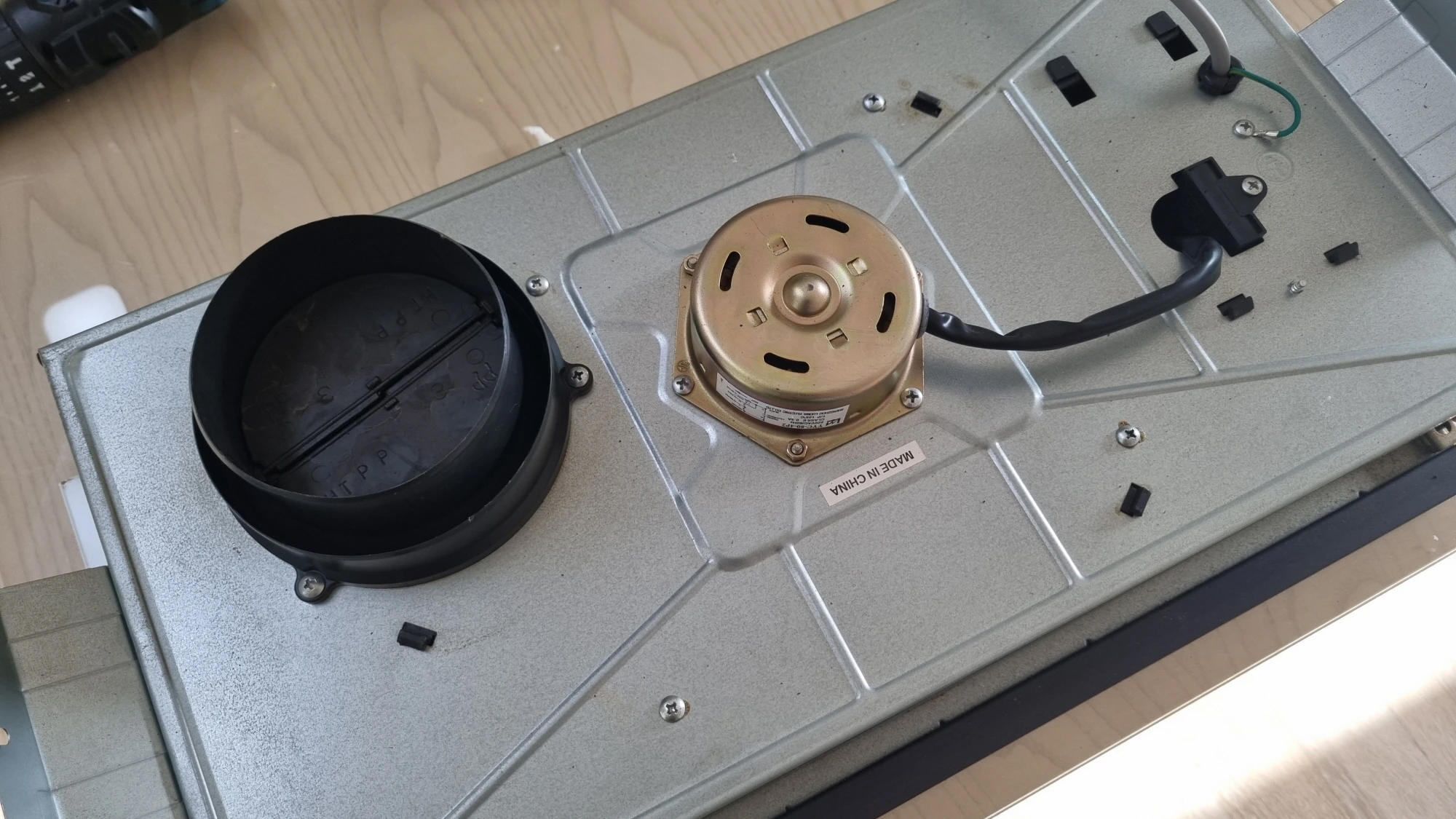 가스렌지 후드 댐퍼 조립