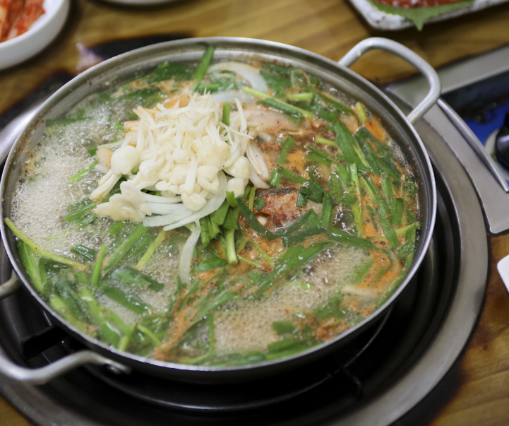 한주옥 식당 메뉴