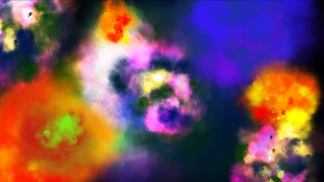 한국 전통 채색화에서 붓 종류별 채색 결과 비교