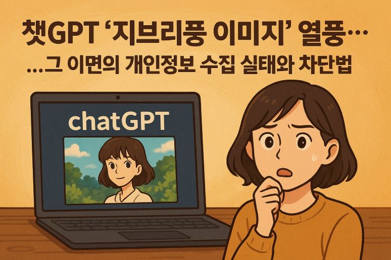 챗GPT 지브리풍 이미지 열풍 관련 사진