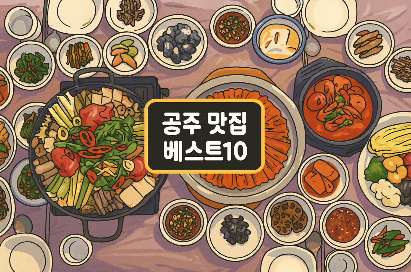 공주 맛집 베스트10
