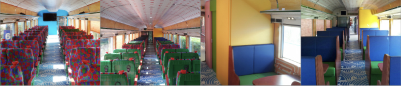 남도해양열차 전라선 객실안내