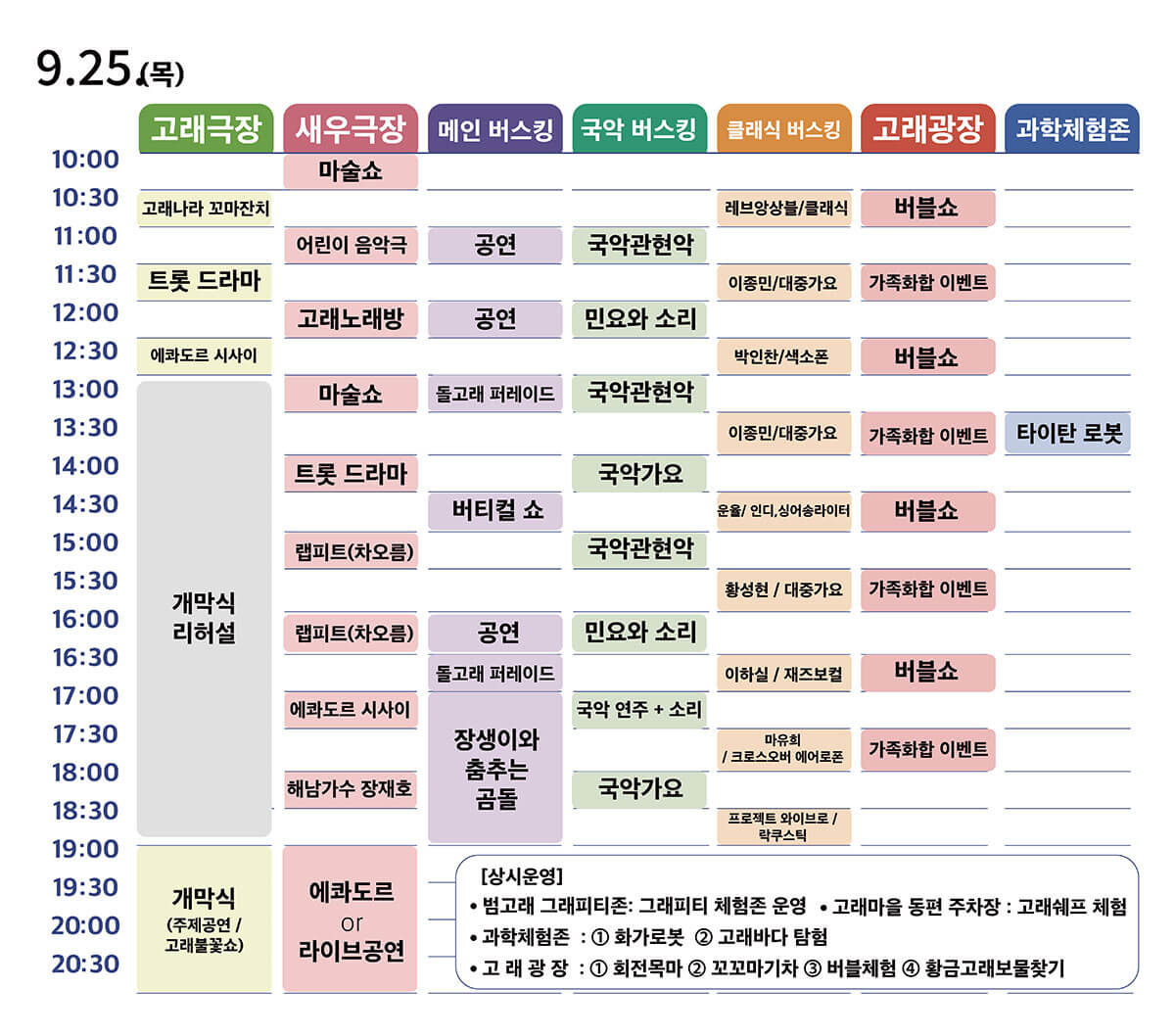 9월 25일(목)