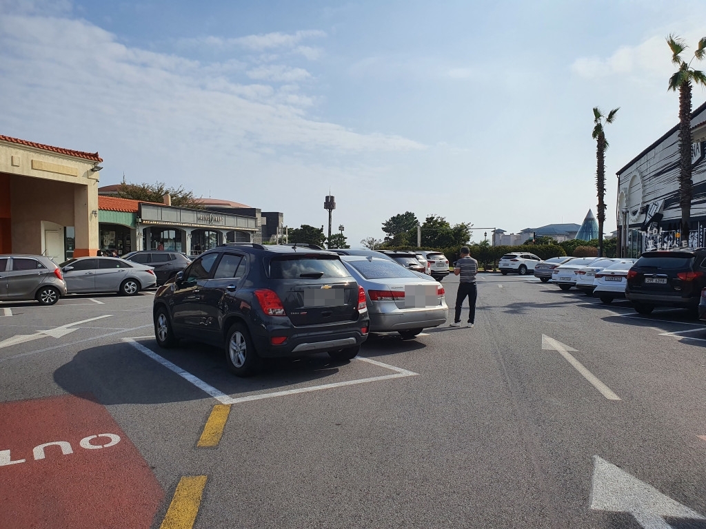 스타벅스 중문 주차장