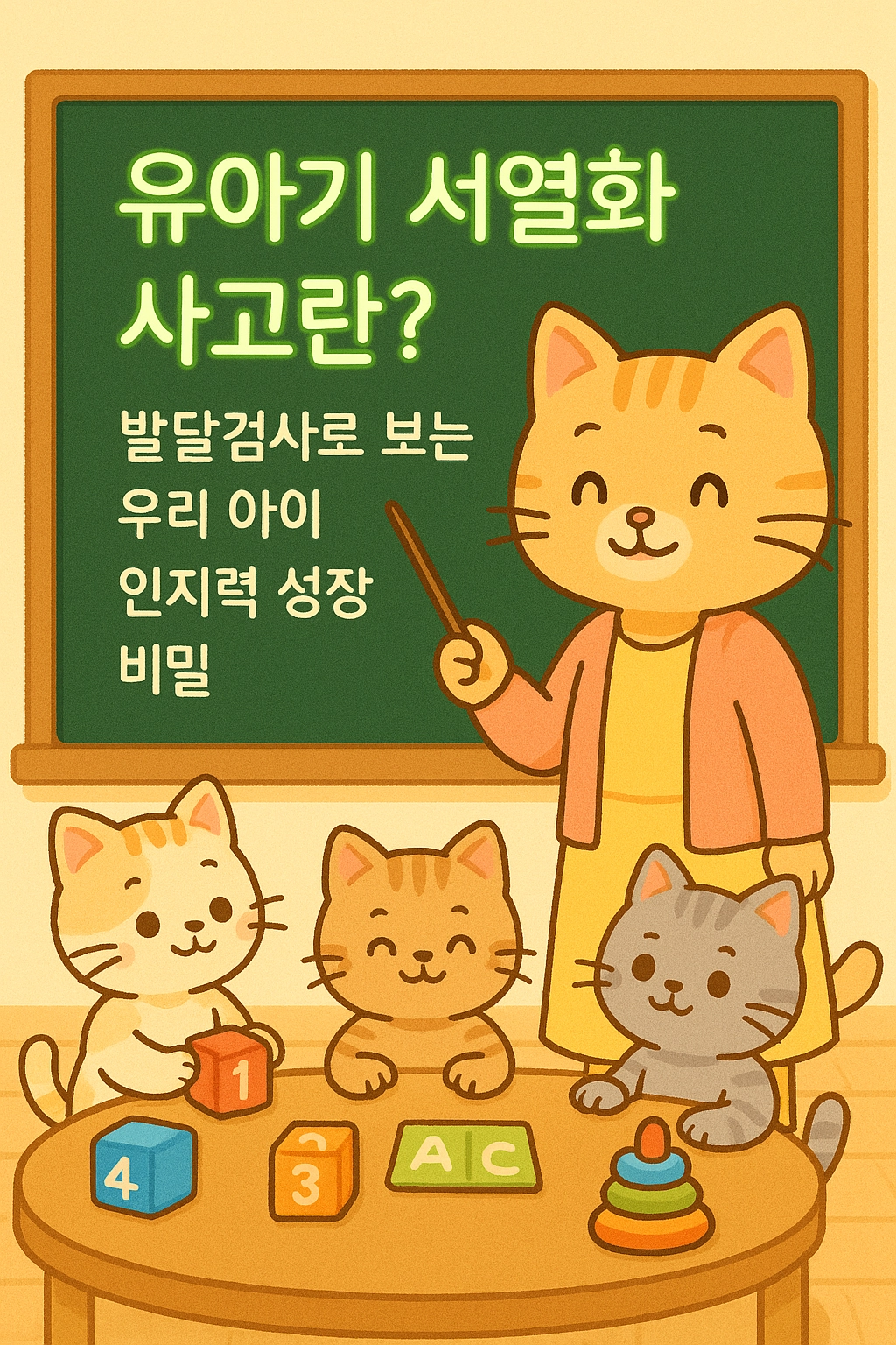 유아기 서열화 사고란 발달검사로 보는 우리 아이 인지력 성장 비밀