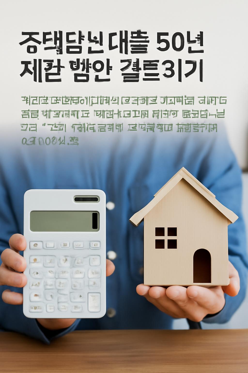 주택담보대출 50년 제한