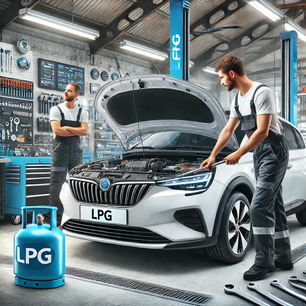 LPG 자동차 점검 정비. 4