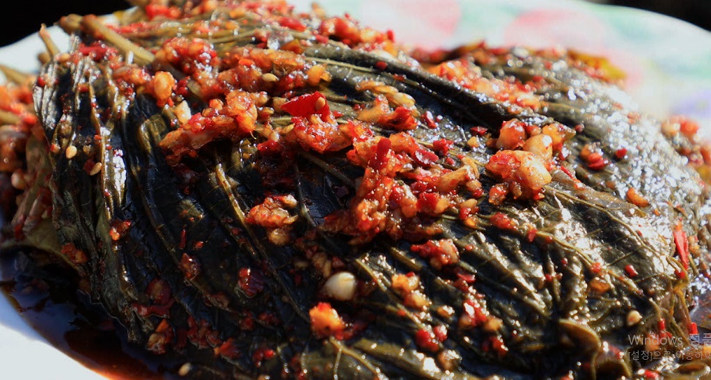 한국기행-영덕-깻잎김치-주문