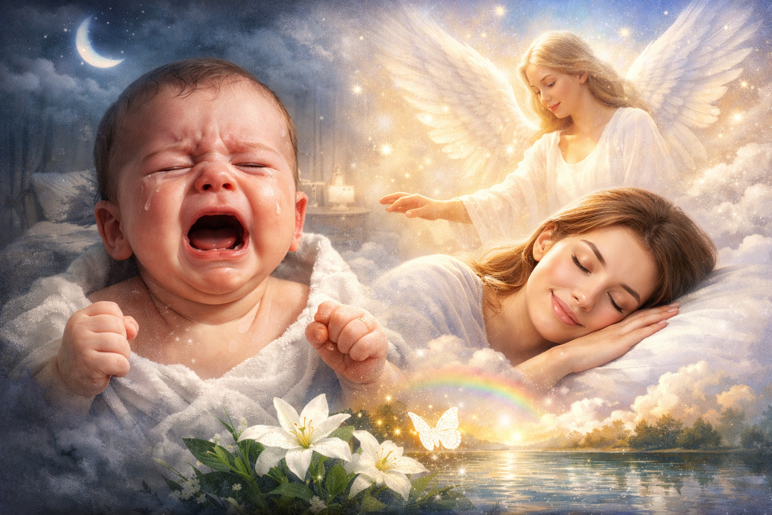 자주 꾸는 아기 울음 꿈