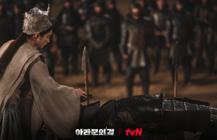 은섬과 탄야의 재회 