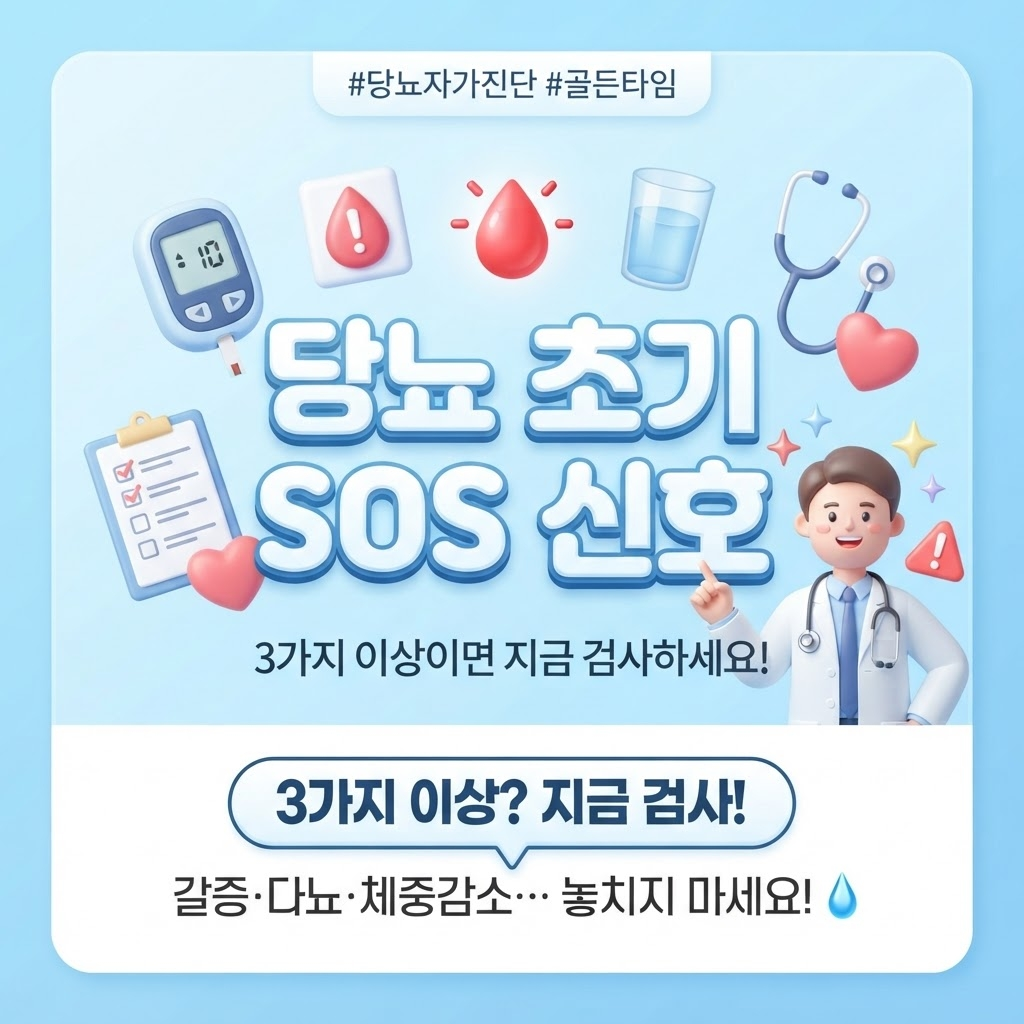 당뇨초기 신호 7가지