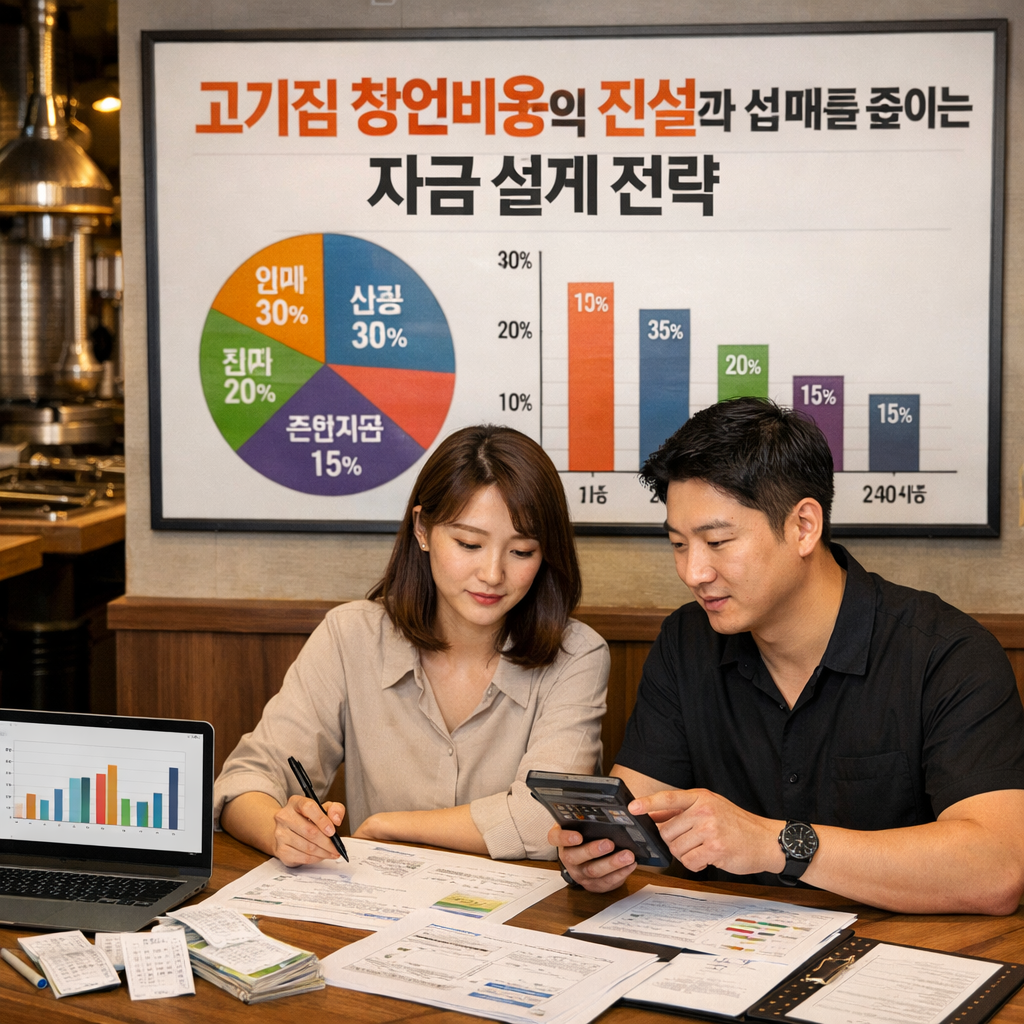 고기집 창업비용의 진실과 실패를 줄이는 자금 설계 전략