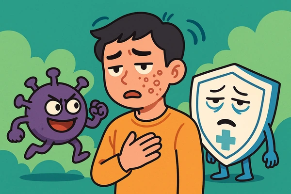 면역 저하의 작용 메커니즘6