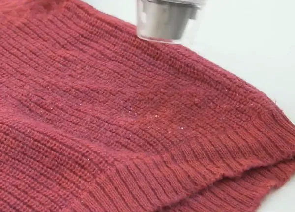 니트 다림질 니트 주름 펴기