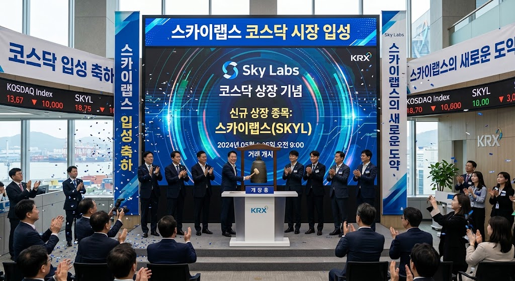 스카이랩스 코스닥 상장