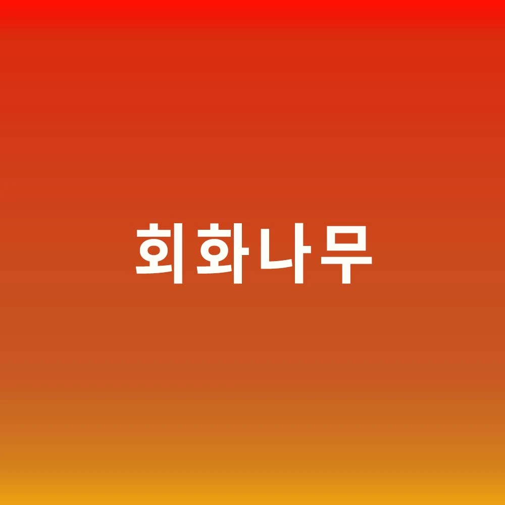 회화나무