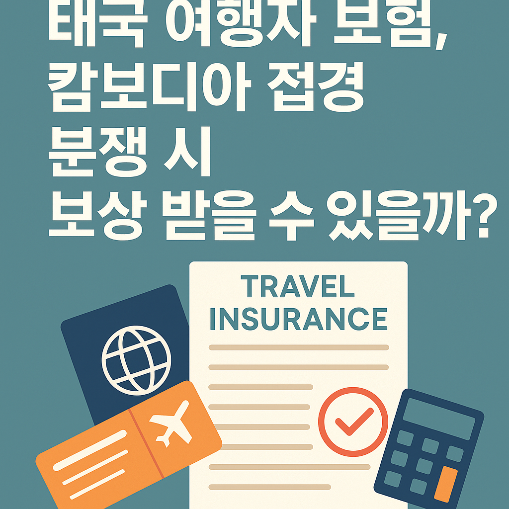 태국 여행자 보험