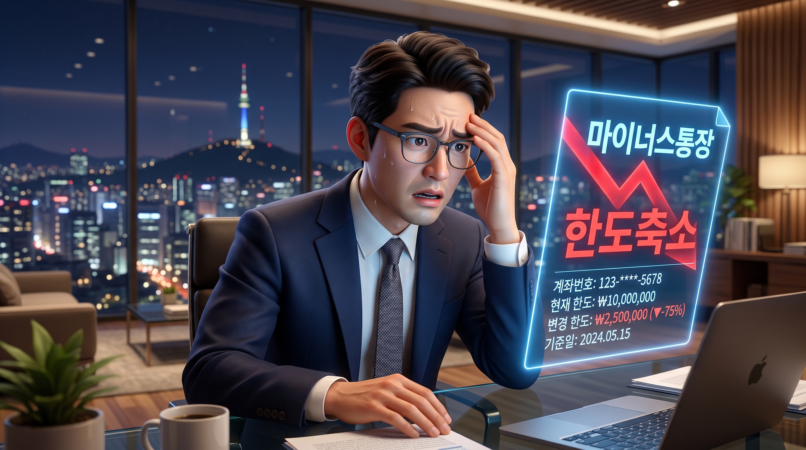 마이너스 통장 한도 축소
