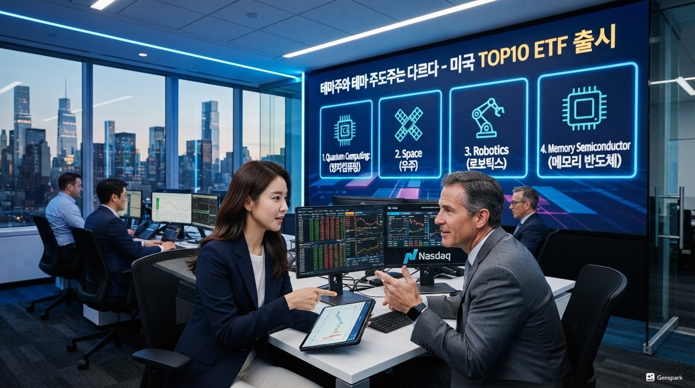 테마주와 테마 주도주는 다르다&hellip;미국서도 &lsquo;TOP10 ETF&rsquo; 바람